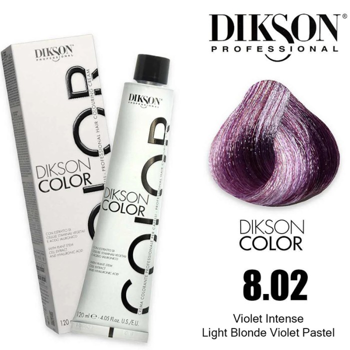 Dikson Hair Color 8.02 120ml
