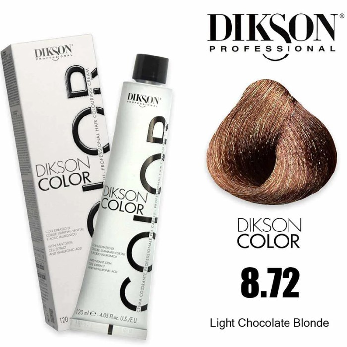 Dikson Hair Color 8.72 120ml