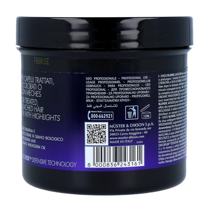 Dikson Mask Dikso Blond 500ml