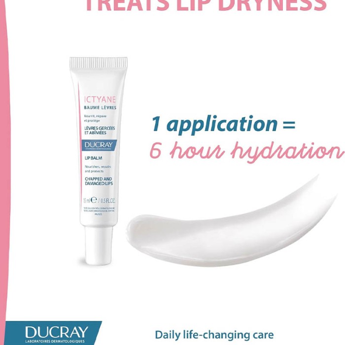 Ducray Ictyane Lipcare Lip Balm HD 15ml