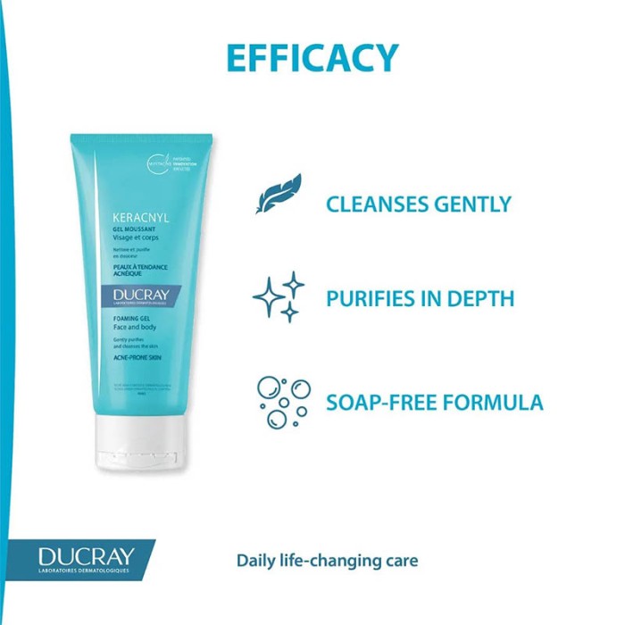 Ducray Keracnyl Gel 200ml