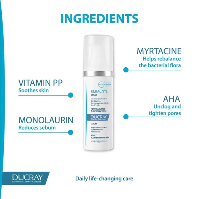 Ducray Keracnyl Serum 30ml