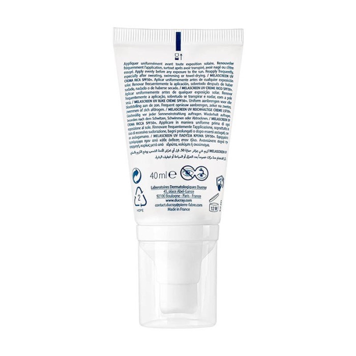 Ducray Melascreen Photoprotection Light Cream SPF50+ 40ml