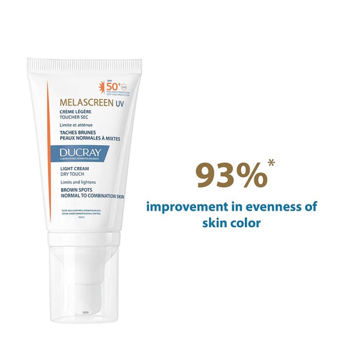 Ducray Melascreen Photoprotection Light Cream SPF50+ 40ml