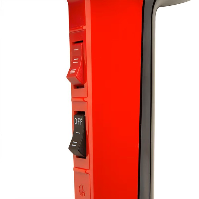 Elchim 2001 Mod Hair Dryer Black & Red