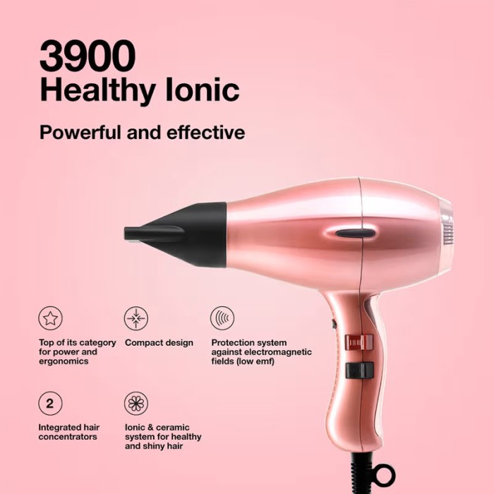 Elchim 3900 Healthy Ionic Rose Gold Hair Dryer