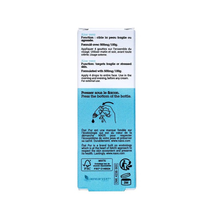 Etat Pur Pure Active Aloe Vera 15ml