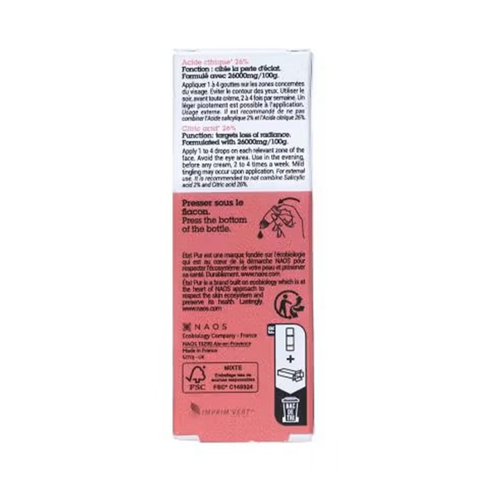 Etat Pur Pure Active Citric Acid 15ml