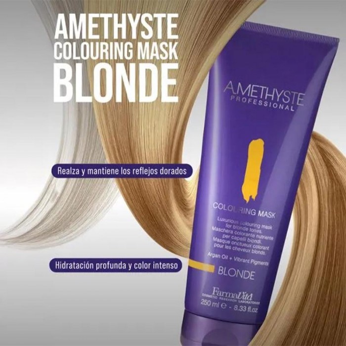 Farmavita Amethyste Colouring Mask 250ml, Blonde