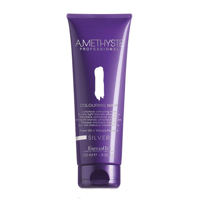 Farmavita Amethyste Colouring Mask 250ml, Silver