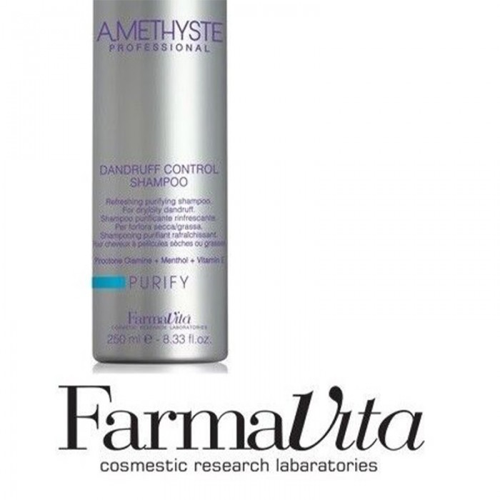 Farmavita Amethyste Purify Dandruff Control Shampoo 250ml