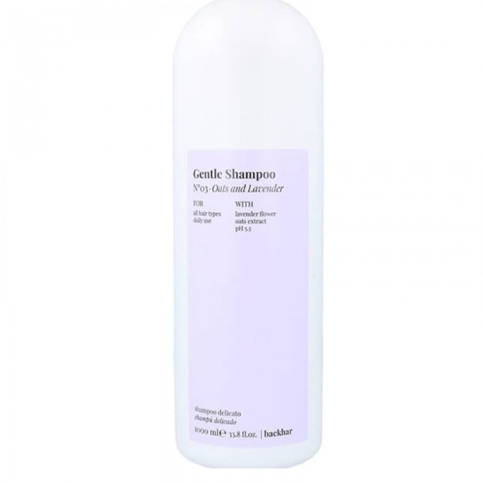 Farmavita Back Bar Gentle Shampoo N°03 Oats and Lavender 1000ml