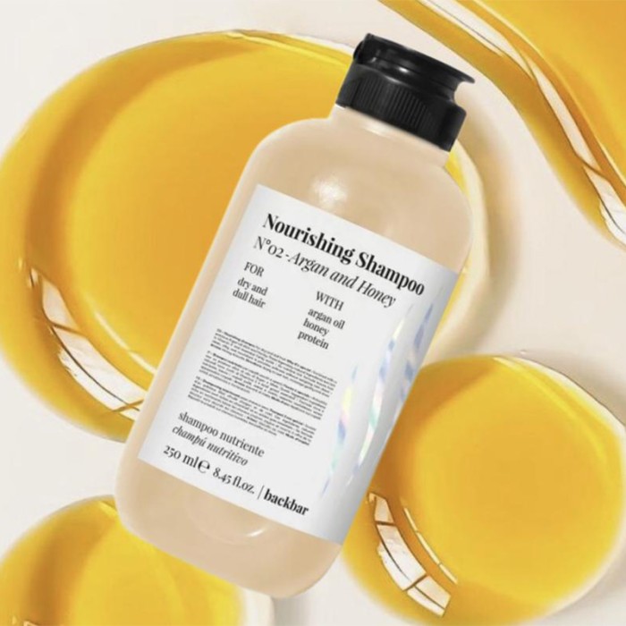 Farmavita Back Bar Nourishing Shampoo N°02 Argan And Honey 250ml