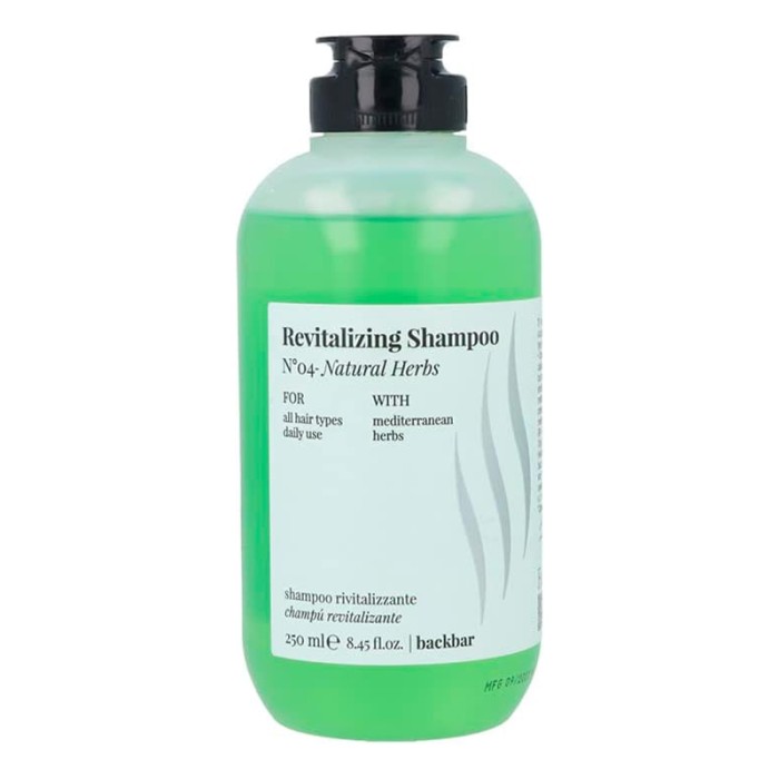Farmavita Back Bar Revitalizing Shampoo N°04 Natural Herbs 250ml