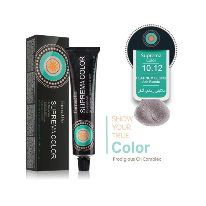 Farmavita Suprema Hair Colour 60ml 10.12