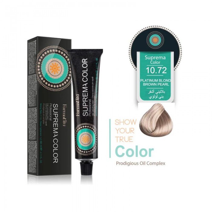 Farmavita Suprema Hair Colour 60ml 10.72
