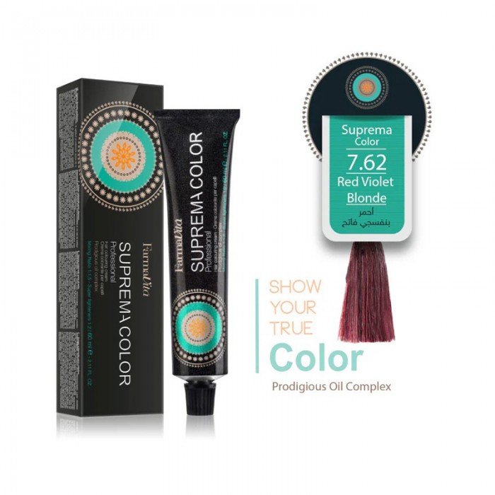 Farmavita Suprema Hair Colour 60ml 7.62