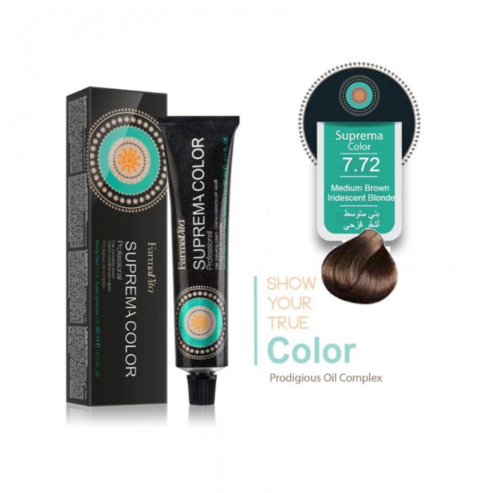 Farmavita Suprema Hair Colour 60ml 7.72