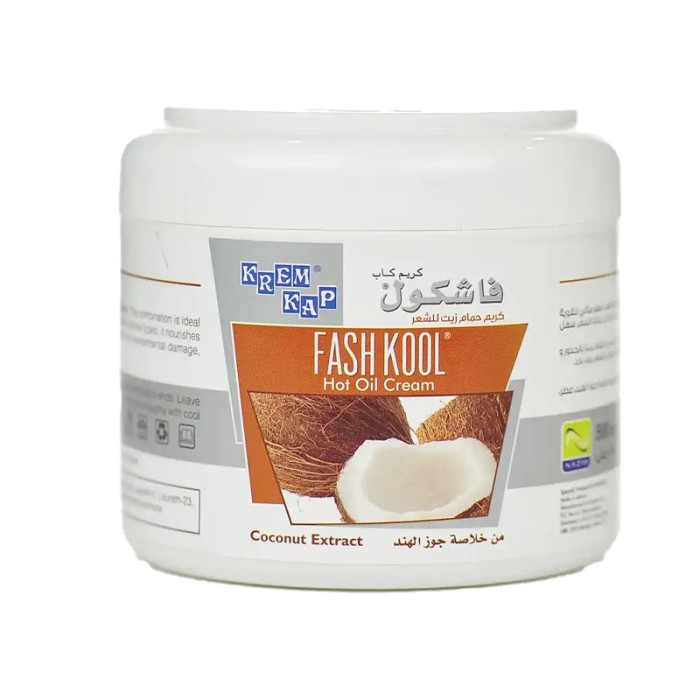 Fash Kool Coconut Hot Oil Hair Cream 500ml