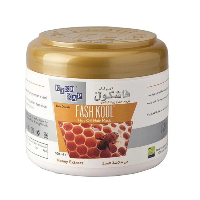 Fash Kool Honey Hot Oil Hair Cream 500ml