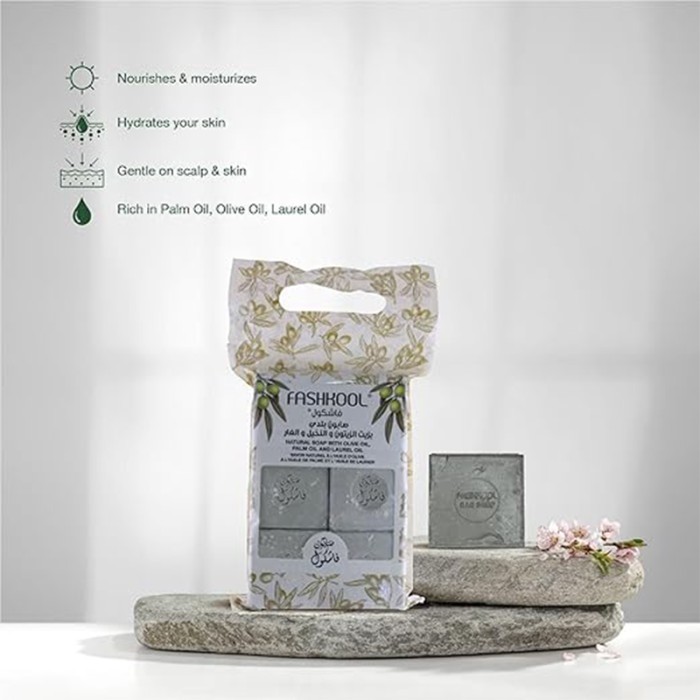 Fash Kool Olive Oil Bar Soap 6pcsx150gm