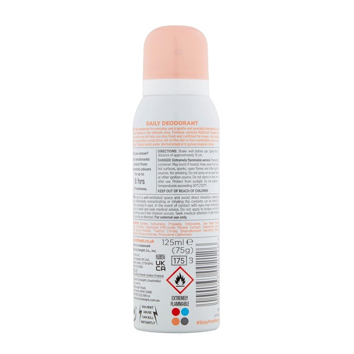 FemFresh Everyday Care Spray Deodorant 125ml