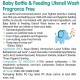 Friendly Organic 750ml Fragrance Free Baby Bottle & Feeding Utensil Wash, Clear