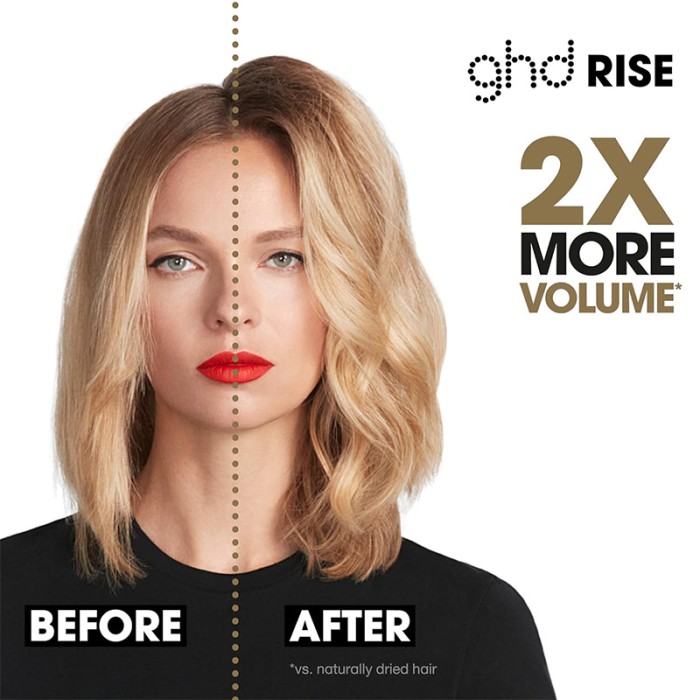 GHD Rise Volume Hot Hair Brush Black