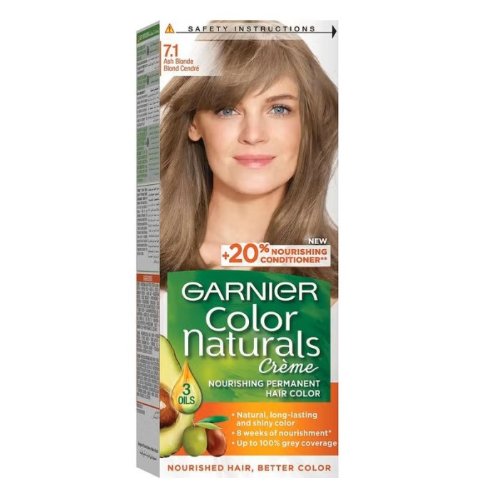 Garnier Color Natural Creme S 7.1 Ash Blonde