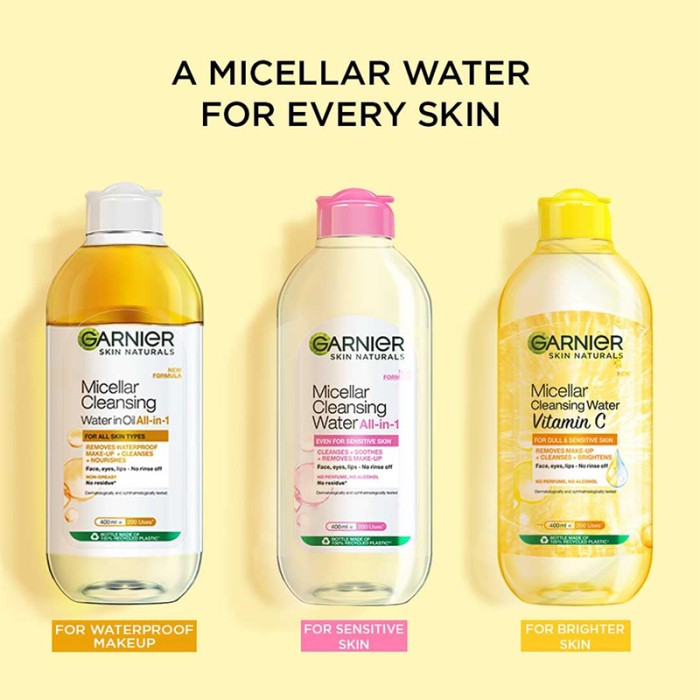 Garnier Micellar Wash Vit C Pb 400ml