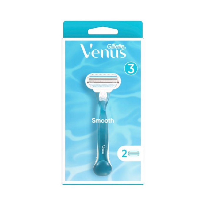 Gillette Venus Razor Handle + Razor Blade x2