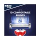 Gillette Blue3 Comfort Men's Disposable Razor - Pack of 12