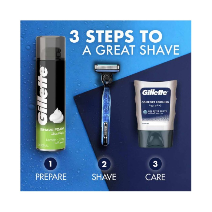 Gillette Classic Lemon Lime Shave Foam 200ml