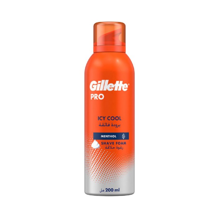 Gillette Icy Cool Shaving Foam - 200 ml