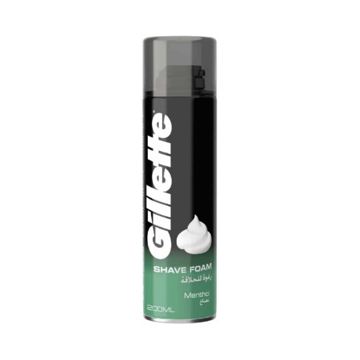 Gillette Menthol Men's Shaving Foam 200ml