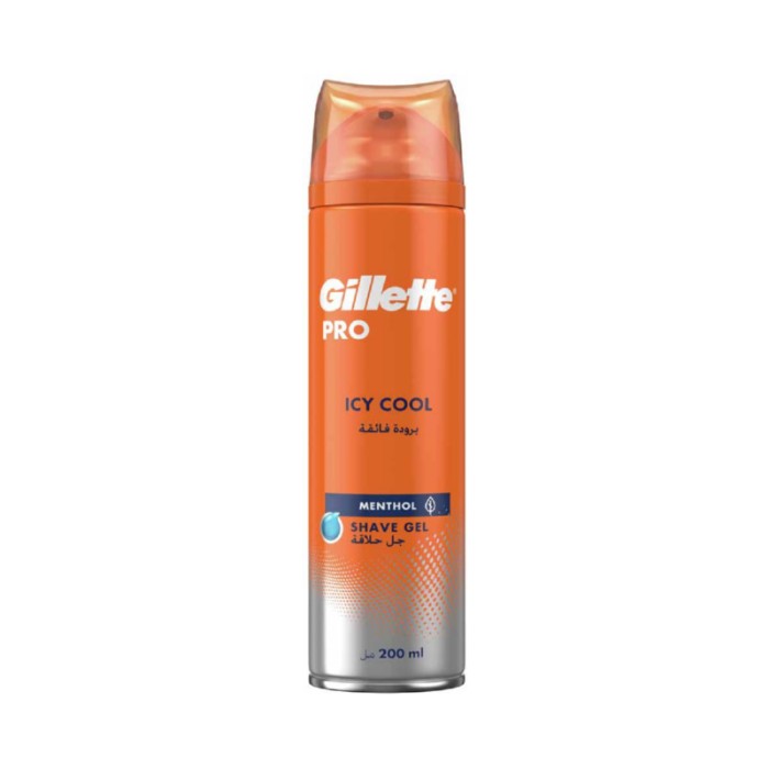 Gillette Pro Icy Cool Menthol Shave Gel 200 ml