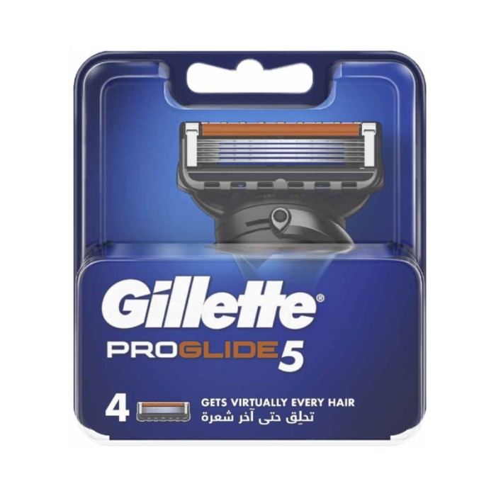 Gillette ProGlide5 Razor Blades - 4pcs