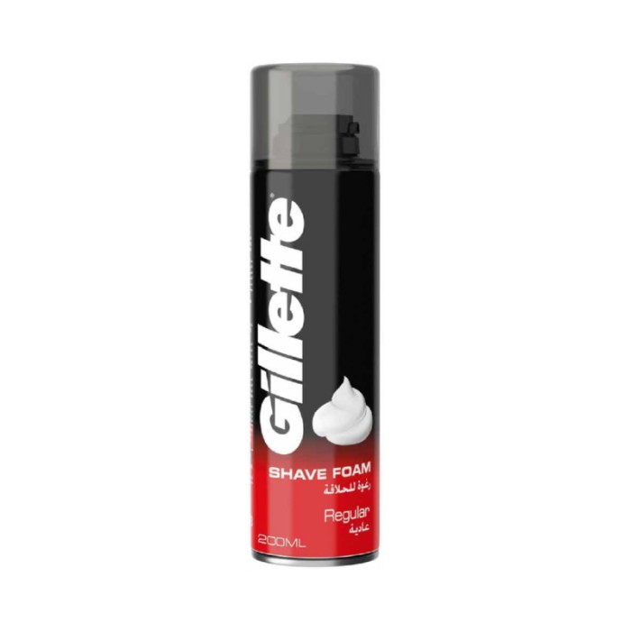 Gillette Regular Men's Shaving Foam 200ml