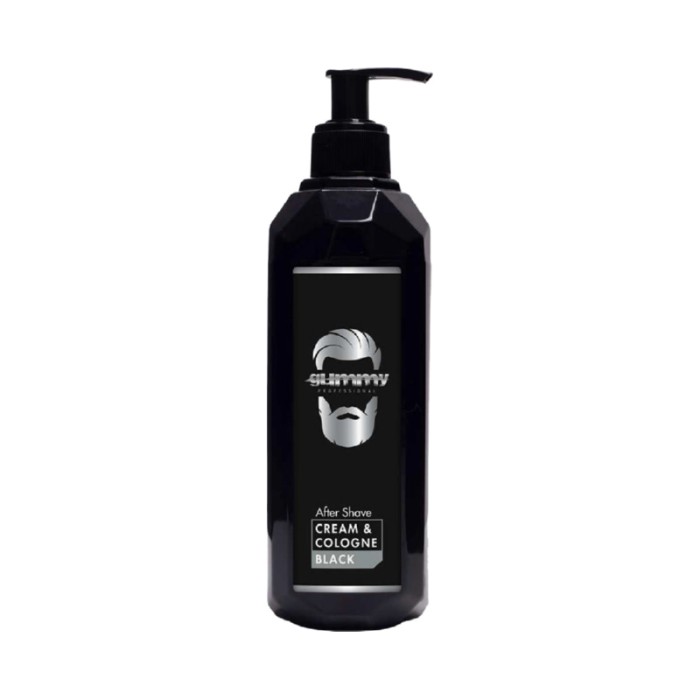 Gummy After Shave Cream Cologne 400ml - Black