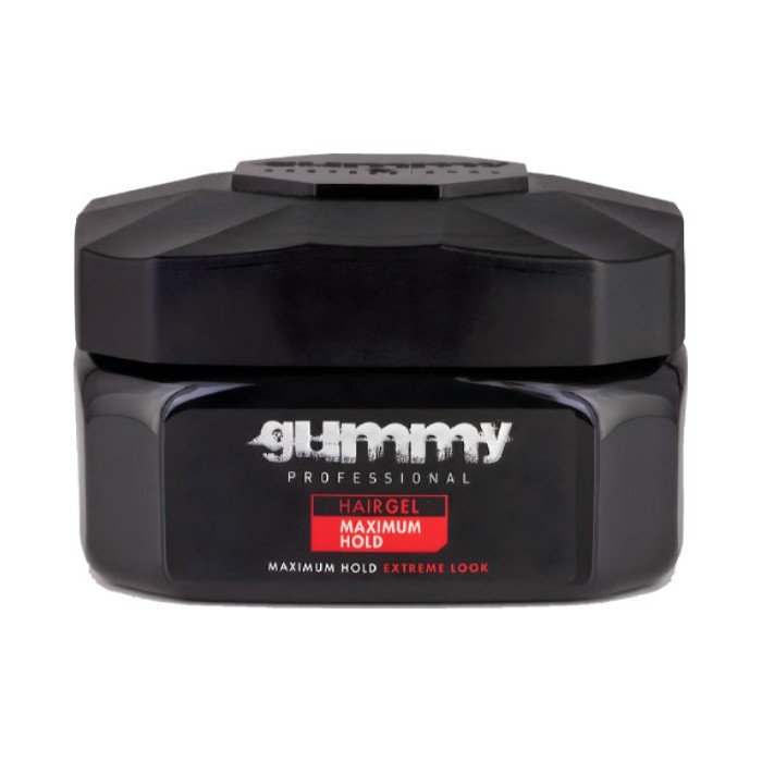 Gummy Hair Gel Professional 220 ml (Red)