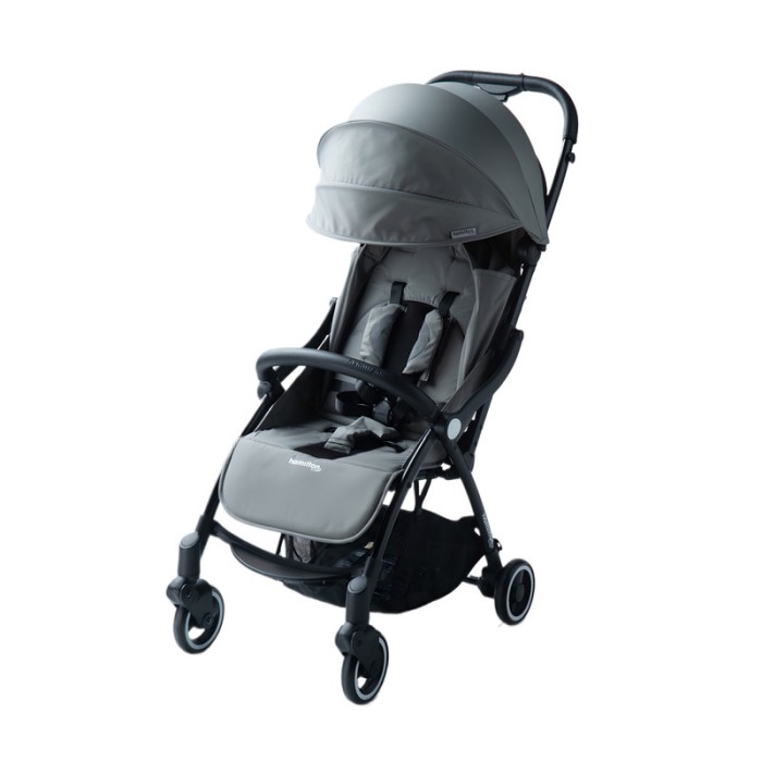 Hamilton by Yoop - Everyday Stroller - Autofold System - Cabin Size - Grey