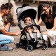 Hamilton by Yoop - Everyday Stroller - Autofold System - Cabin Size - Grey