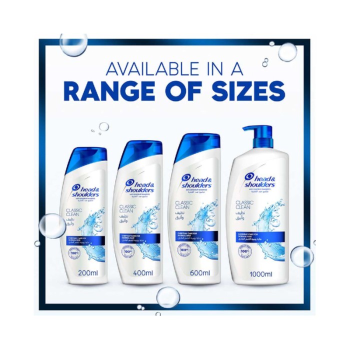 Head & Shoulders Classic Clean Anti - Dandruff Shampoo 400ml