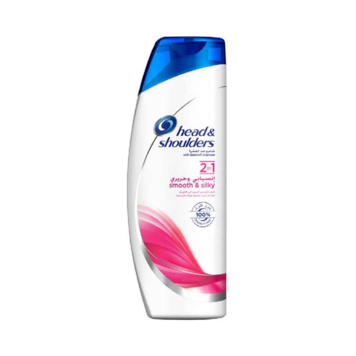 Head & Shoulders Lively and Silky Anti - Dandruff Shampoo 600ml