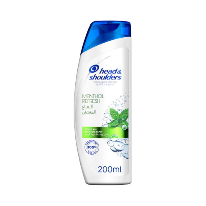Head & Shoulders Menthol Refresh Anti - Dandruff Shampoo 200ml