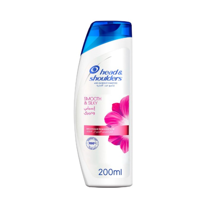 Head & Shoulders Smooth and Silky 2in1 Anti - Dandruff Shampoo 200ml