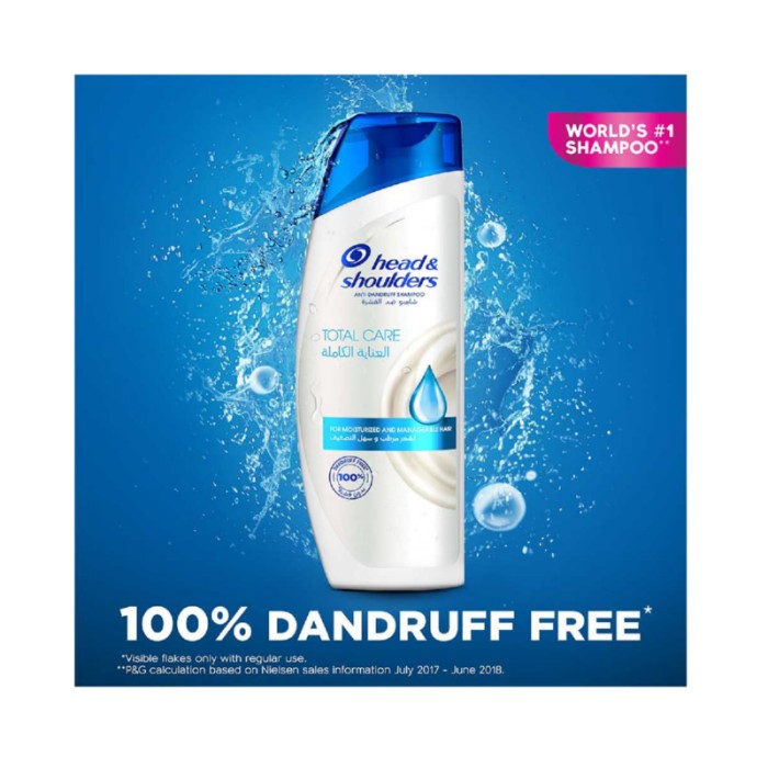 Head & Shoulders Total Care Anti - Dandruff Shampoo 600ml