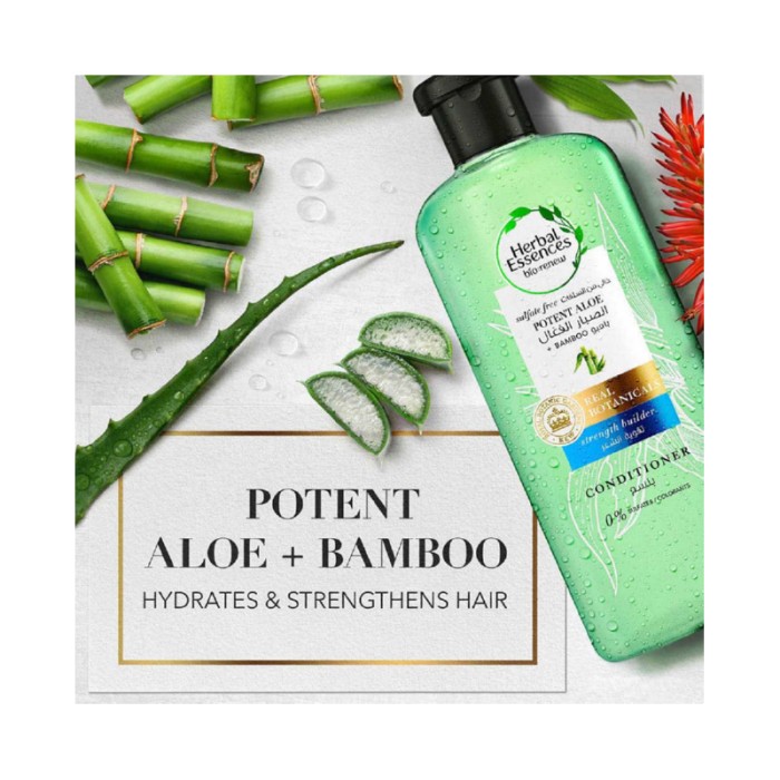 Herbal Essences Aloe Vera + Bamboo Shampoo & Conditioner, Bundle Pack