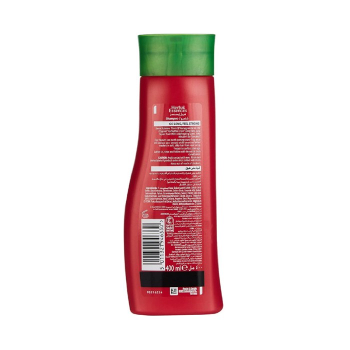 Herbal Essences Beautiful Ends Protection Shampoo w/ Juicy Pomegranate Essences 400 ml