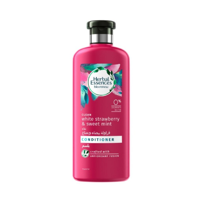Herbal Essences Bio:Renew Clean White Strawberry & Sweet Mint Conditioner 400ml